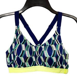 32B Sports Bra Victoria Sport Victoria's Secret Crossback Blue Green